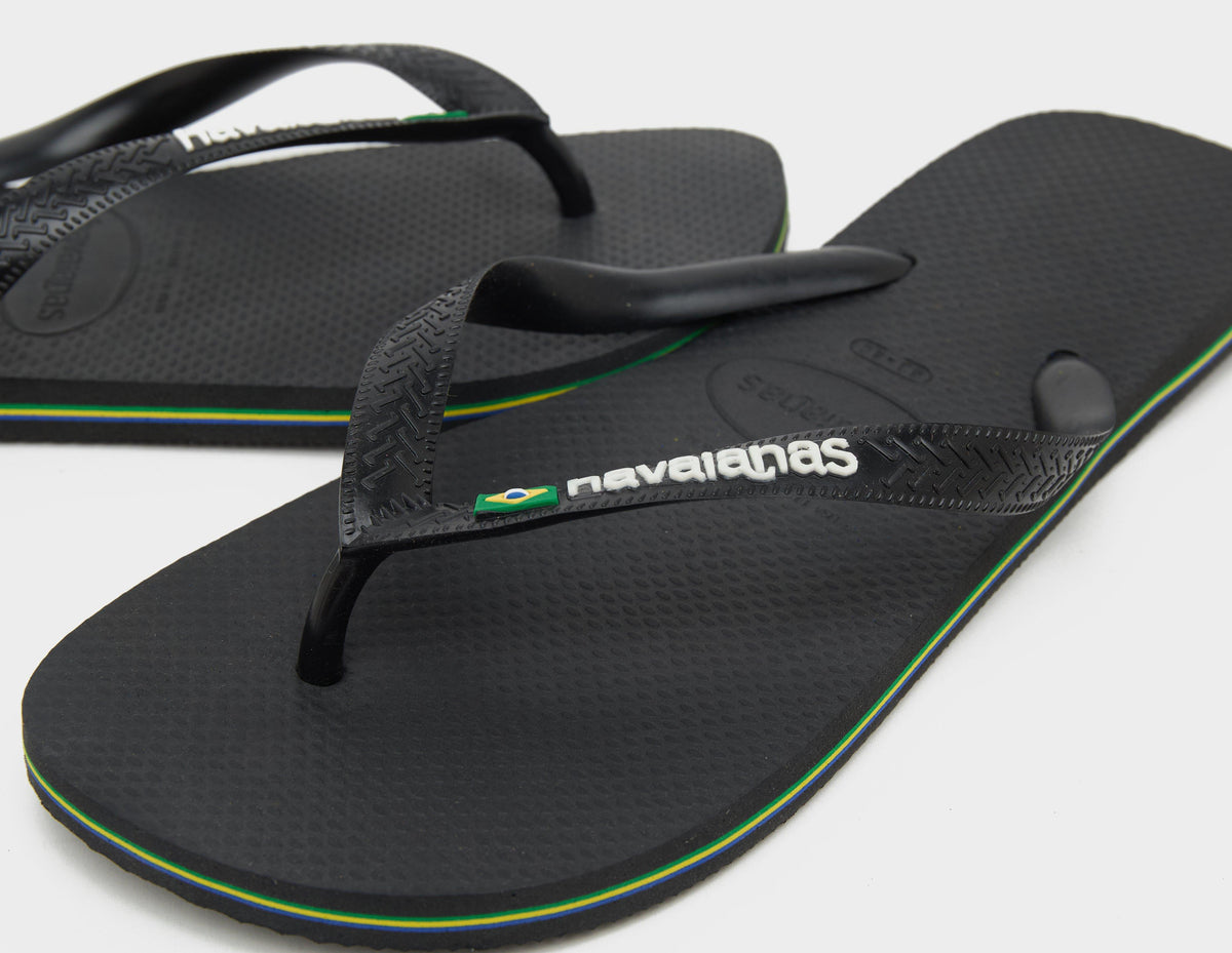Havaianas Brasil Logo Flip Flops