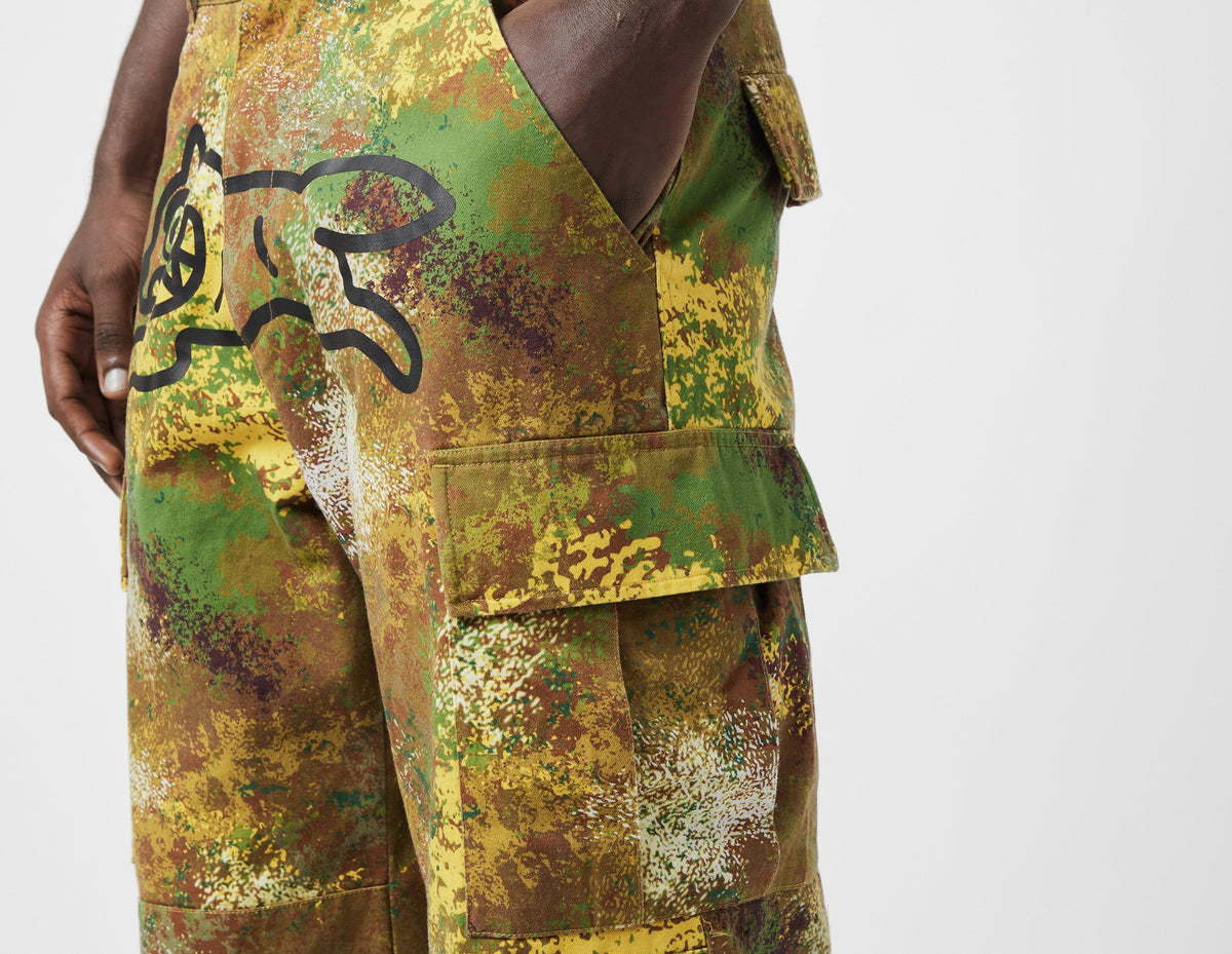 ICECREAM Running Dog Camo Cargo Pants