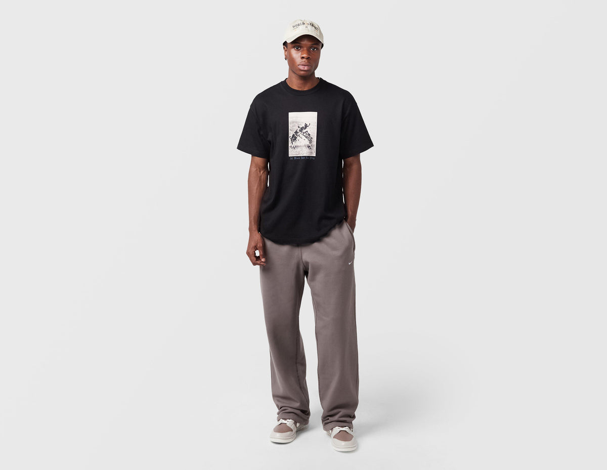 Nike Solo Swoosh Open Hem Fleece Pants