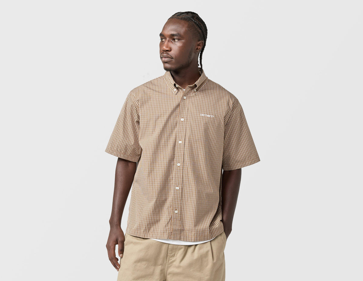 Carhartt WIP Groff Check Short Sleeve Shirt