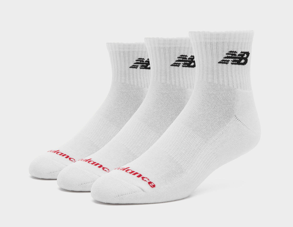 New Balance 3-Pack Everyday Quarter Socks