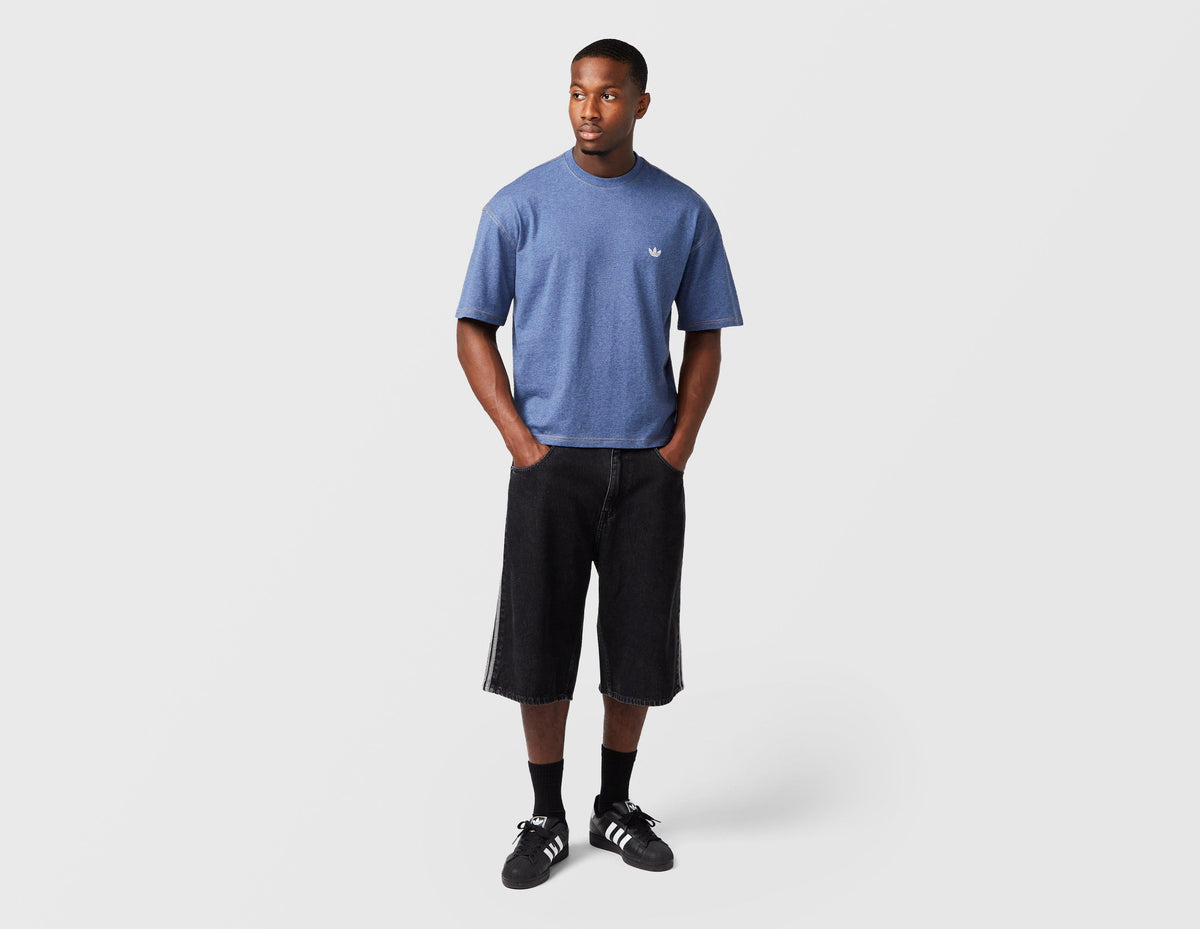 adidas Originals Trefoil Essentials Melange Loose Crop T-Shirt