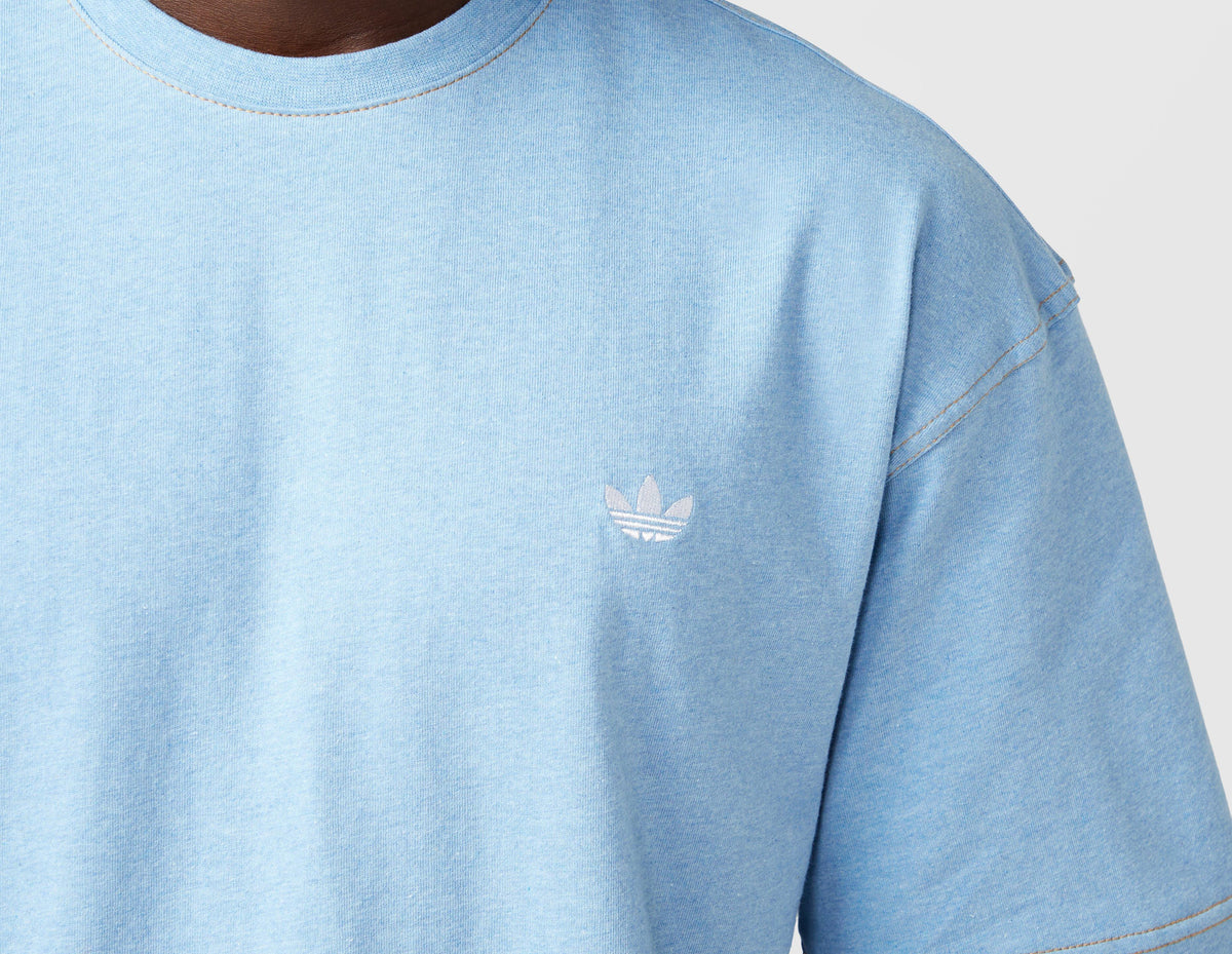 adidas Originals Trefoil Essentials Melange Loose Crop T-Shirt