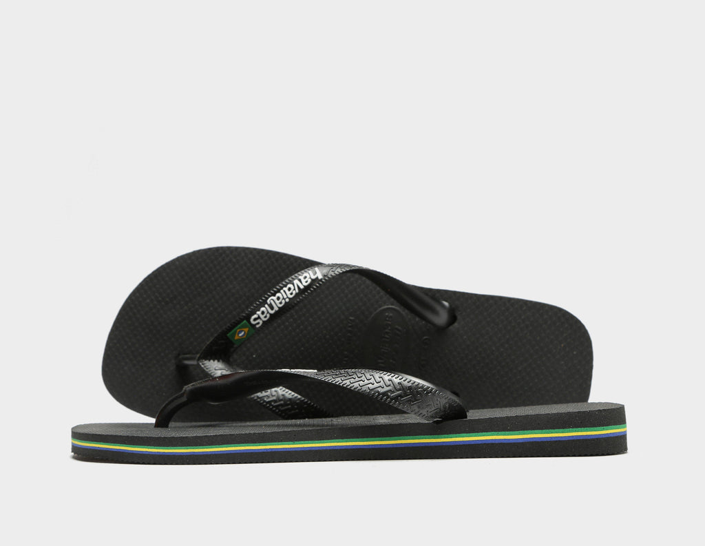 Havaianas Brasil Logo Flip Flops