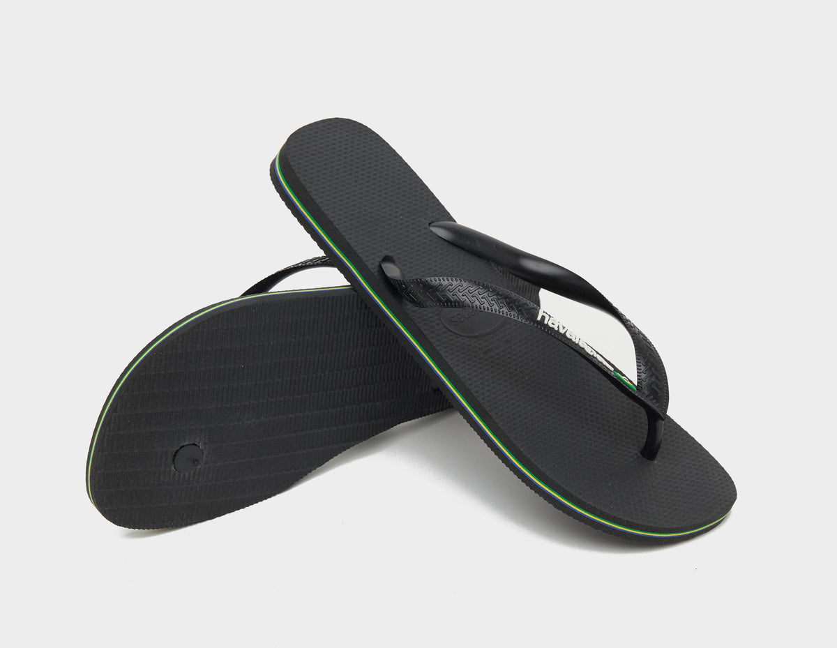 Havaianas Brasil Logo Flip Flops