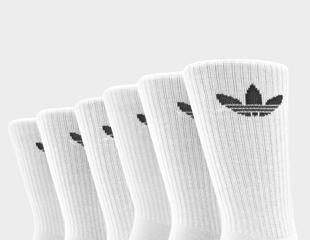 adidas Originals 6-Pack Trefoil Cushion Crew Socks