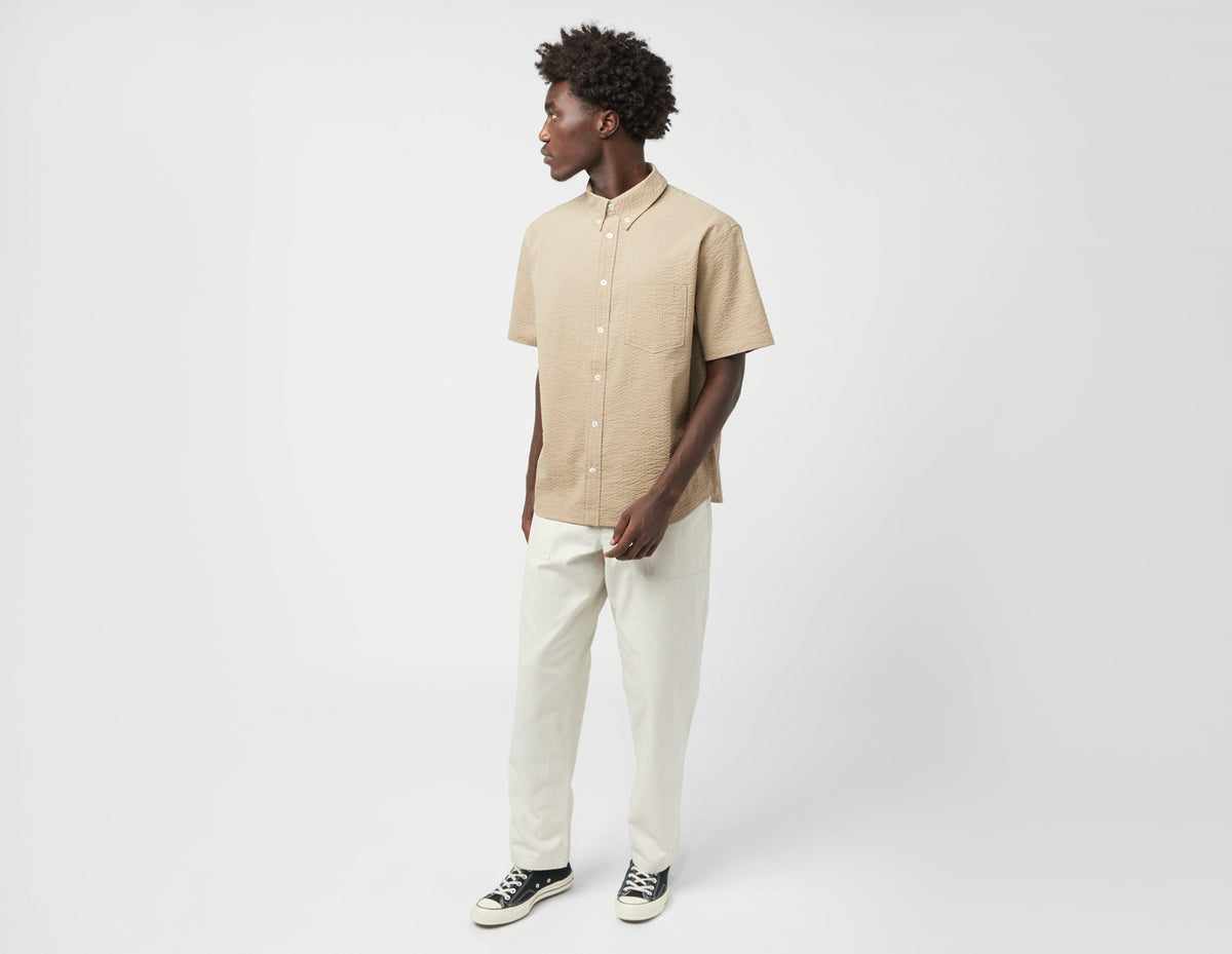 Nike Life Seersucker Short Sleeve Shirt