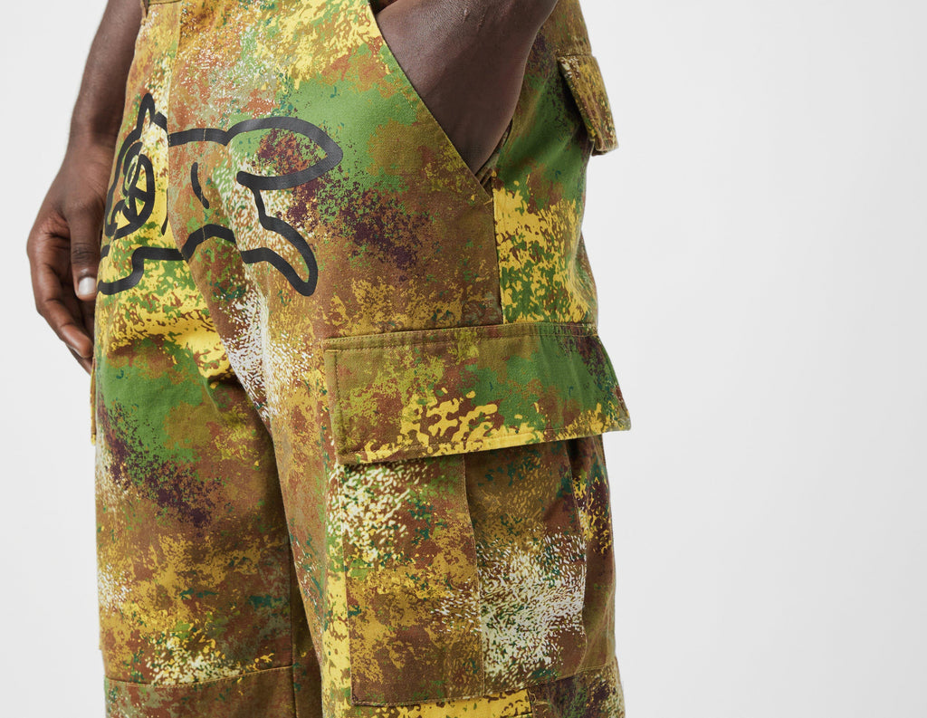 ICECREAM Running Dog Camo Cargo Pants