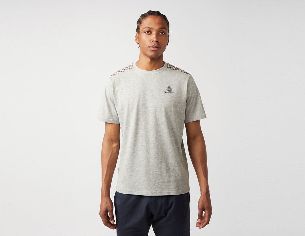 Aquascutum Club Check Detail T-Shirt