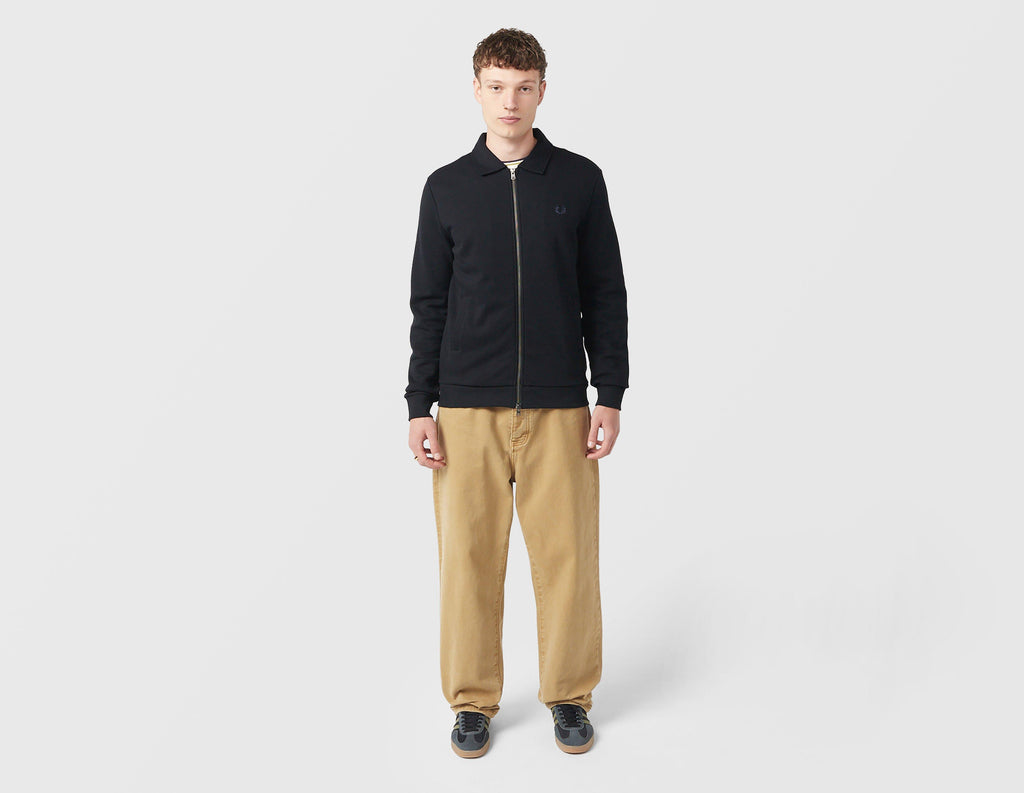 Fred Perry Zipped Collar Crew Shirt