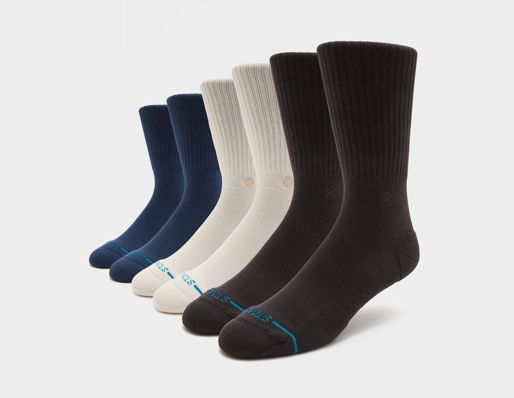 Stance Icon Crew Socks (3-Pack)