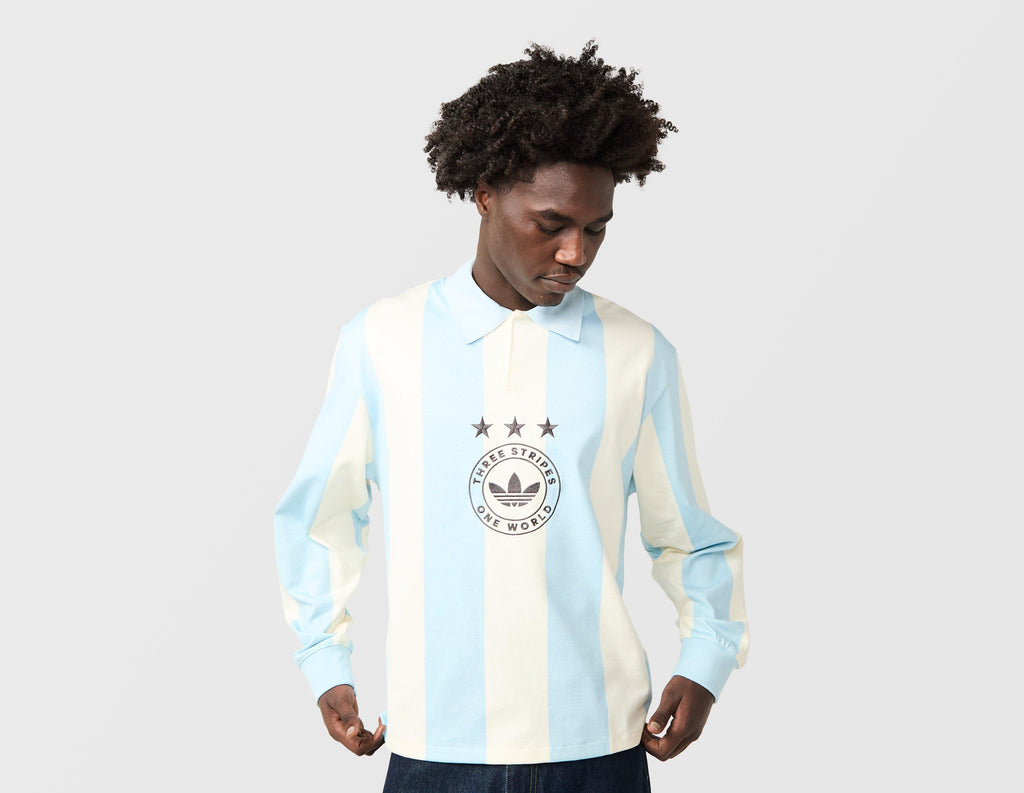 adidas Originals Graphic Long Sleeve Polo