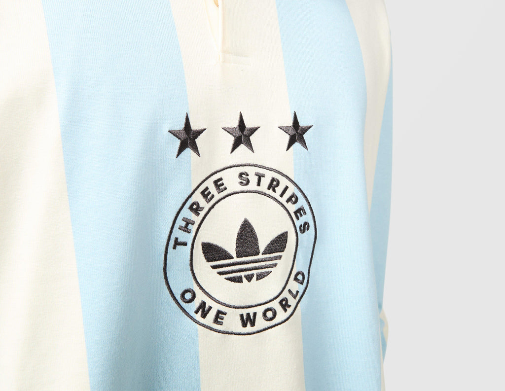 adidas Originals Graphic Long Sleeve Polo