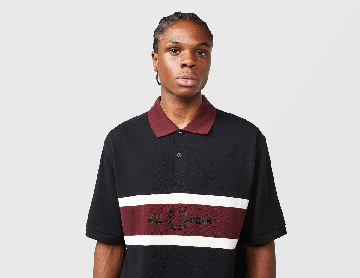 Fred Perry Embroidered Panel Polo