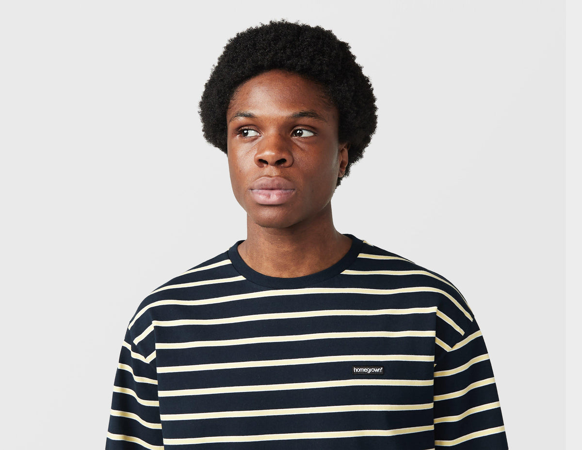 Home Grown Boson Long Sleeve Striped T-Shirt