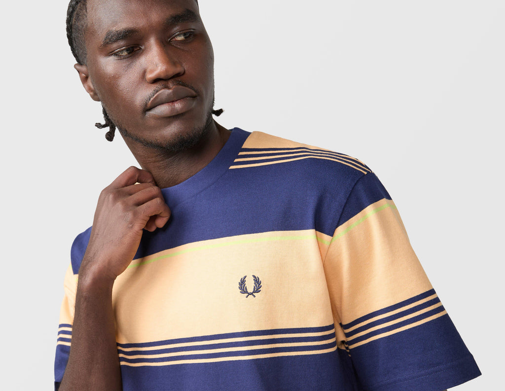 Fred Perry Striped Relaxed T-Shirt