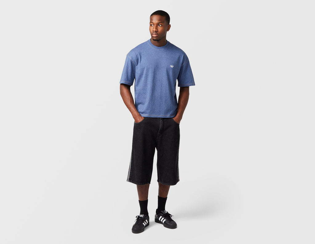 adidas Originals Trefoil Essentials Melange Loose Crop T-Shirt
