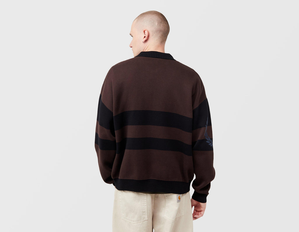 Fred Perry Tipped Zip-Through Cardigan