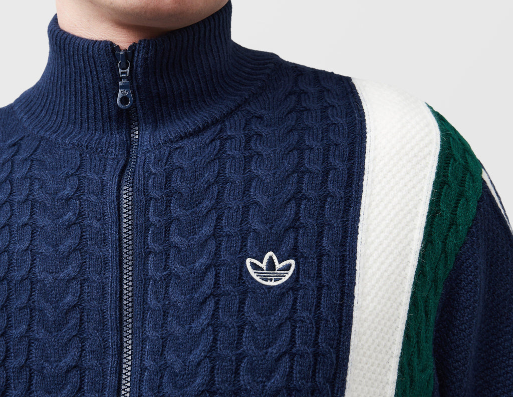 adidas Originals Winter Club Knitted Full Zip Track Top