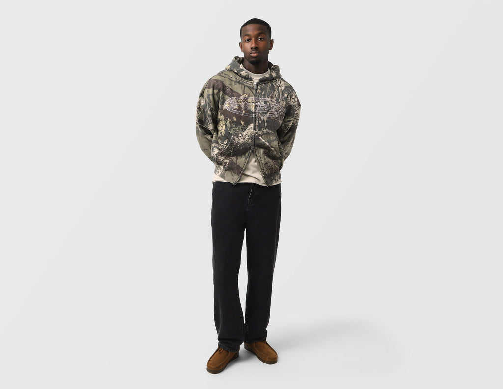 Home Grown Rhinestone Wade Zip Hoodie