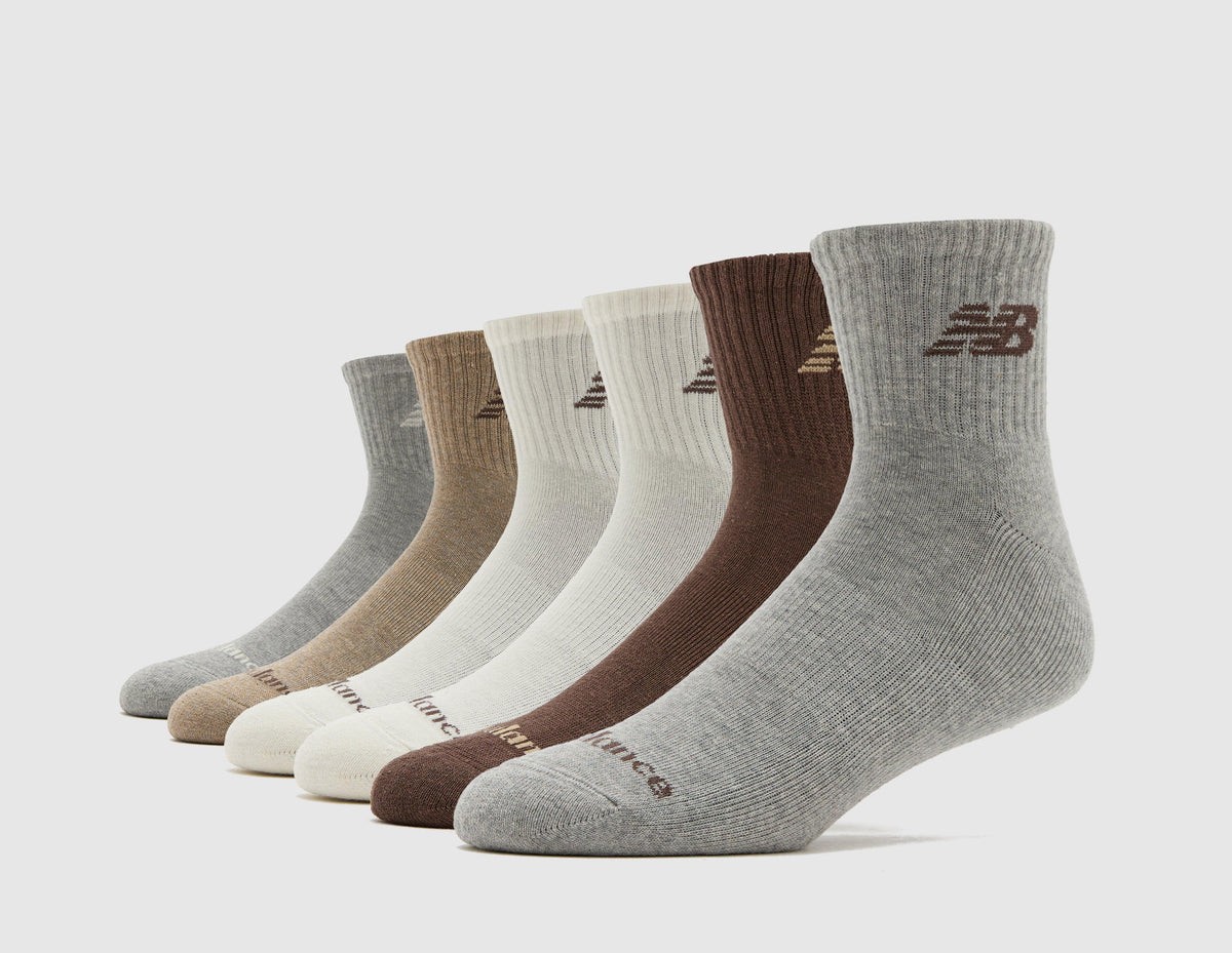 New Balance 6-Pack Everyday Quarter Socks